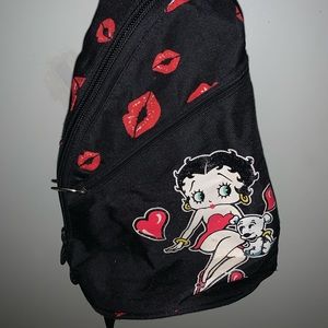 Betty Boop bookbag purse
